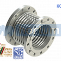 Компенсатор осевой фланцевый КСОF100-16-60 L=185