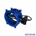 Затвор Dendor тип 023F DN500 с редуктором