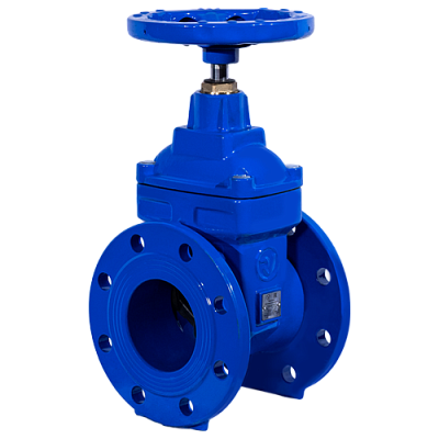 Задвижка с обрезиненным клином тип RVG 10 DN050, Ridval
